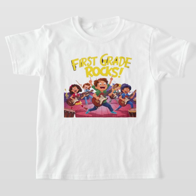 Rockband zurück in die Schule T-Shirt (Ablage )