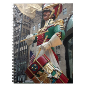 Rockefeller Center Drummer Boy Christmas New York Notizblock