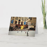 "Rockefeller Center" Geburtstagskarte