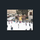 Rockefeller Center Ice Skaten Rink Christmas NYC Leinwanddruck<br><div class="desc">Hier finden Sie ein Originalfoto von New York City zur Weihnachtszeit. Ideal für alle,  die in oder Lieben NYC lebt!</div>