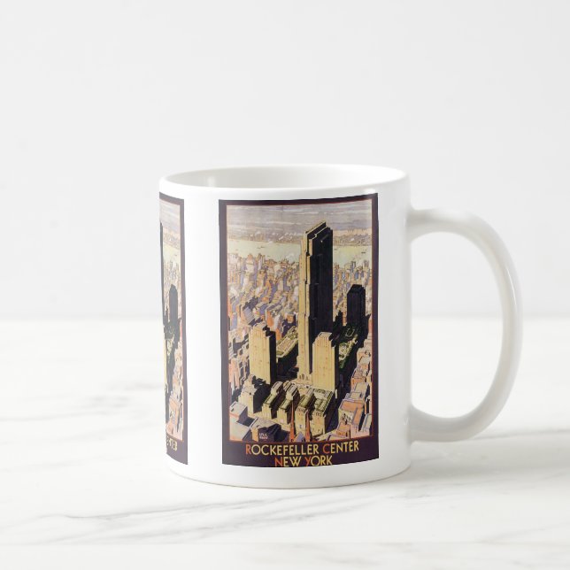 Rockefeller Center New York Kaffeetasse (Rechts)