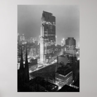 Rockefeller Center New York NY 1933 Poster