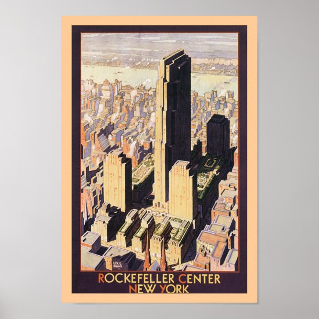 Rockefeller Center New York Poster (Vorne)