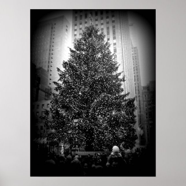 Rockefeller Christmas Tree Poster (Vorne)
