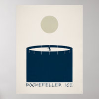 Rockefeller-Eislaufbahn Manhattan Winter Skater Ar