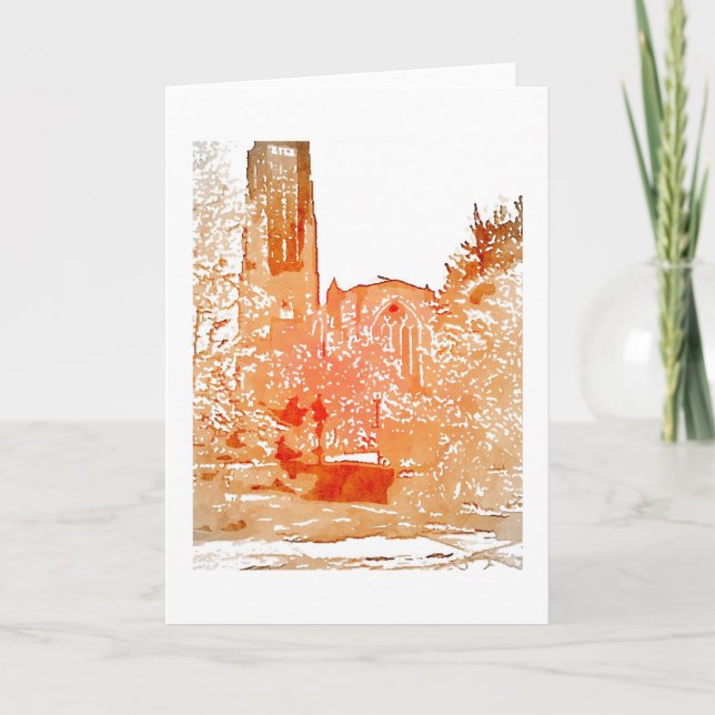 Rockefeller-Kapelle Notecard Karte (Vorderseite)