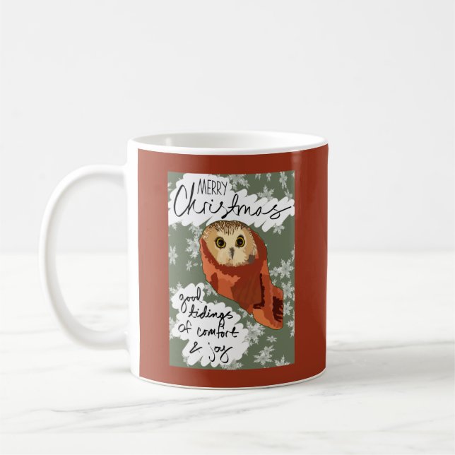 Rockefeller Weihnachtsschale Kaffeetasse (Links)