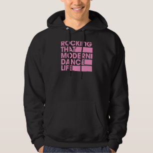 Rocken, dass moderne Dance Life Retro Vintagen Sti Hoodie