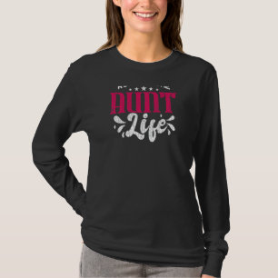 Rocken der Tante Leben lustige Tante Niece Grafik T-Shirt