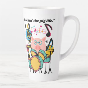 Rocken des Schweins Milchtasse
