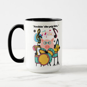 Rocken des Schweins Tasse