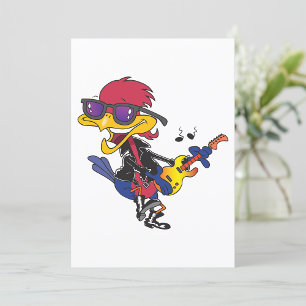 Rocker Bird Einladung