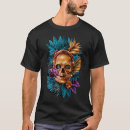 ROCKER BLUME SKULL T-Shirt