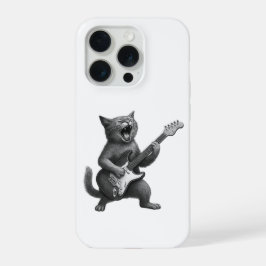 Rocker Cat iPhone Case 15 Pro Hülle