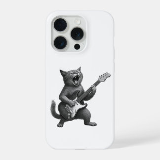 Rocker Cat iPhone Case 15 Pro Hülle