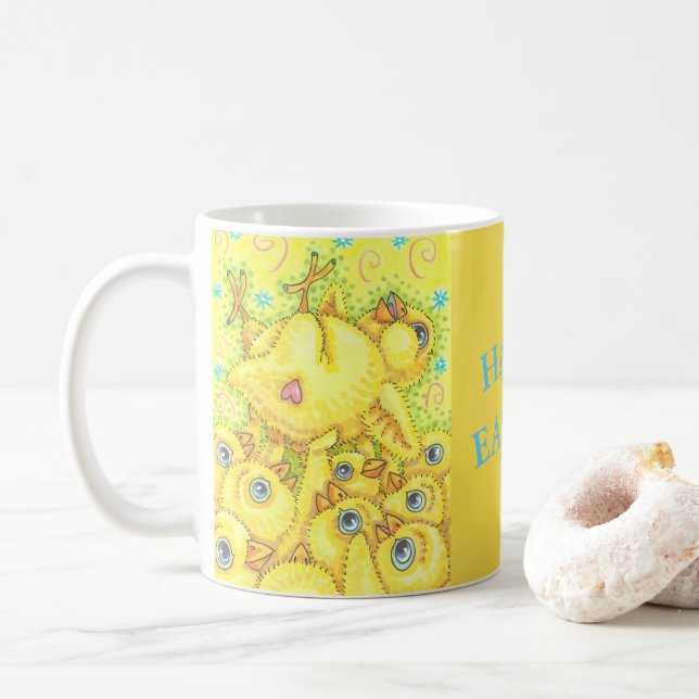 ROCKER CHICK MOSH PIT EASTER TASSE (Mit Donut)