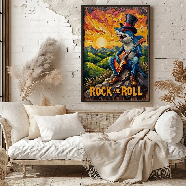 Rocker der Rolling-Grüntöne Poster (Von Creator hochgeladen)