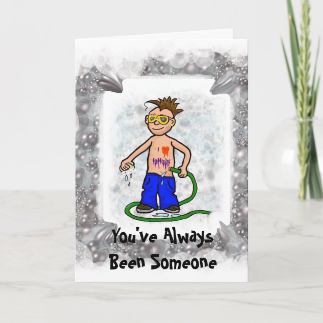 Rocker, der weg von der karte (Vorderseite)