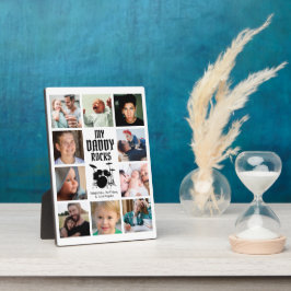 Rocker Father | Mein Daddy Rocks Foto Fotoplatte