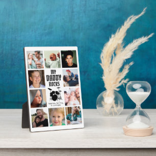 Rocker Father   Mein Daddy Rocks Foto Fotoplatte