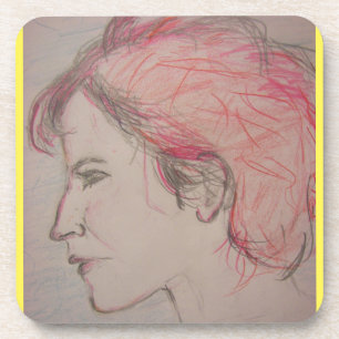 Rocker Girl Getränkeuntersetzer