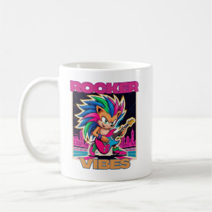 Rocker-Igel Kaffeetasse