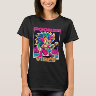 Rocker-Igel T-Shirt