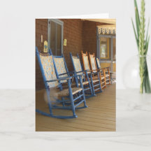 Rocker in einer Reihe - Martha's Vineyard