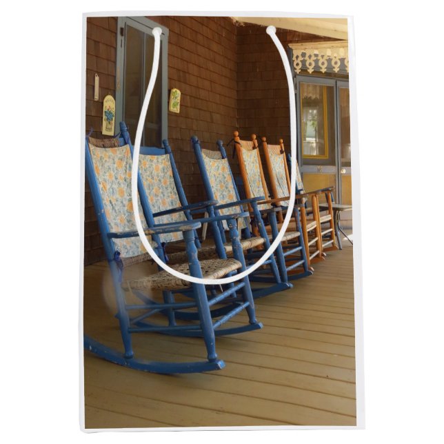 Rocker in einer Reihe - Martha's Vineyard Mittlere Geschenktüte (Vorderseite)