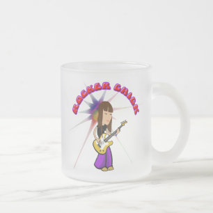 Rocker-Küken-Tasse Mattglastasse