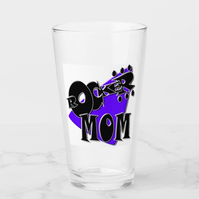Rocker-MAMA! Glas (Vorderseite)