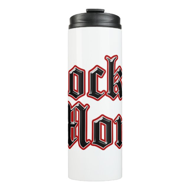 Rocker-Mama Thermosbecher (Vorderseite)