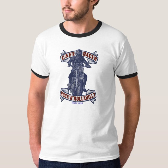 Rocker moto T-Shirt (Vorderseite)