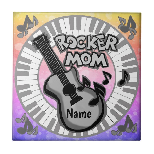 Rocker-Mutter  Fliese (Vorderseite)