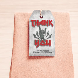 Rocker - Rock Themed Favor-Tag Geschenkanhänger