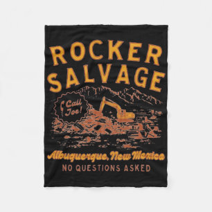 Rocker Salvage Albuquerque New Mexico Keine Fragen Fleecedecke