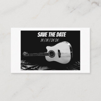 ROCKER SAVE THE DATE BEGLEITKARTE
