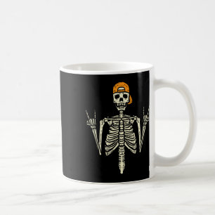 Rocker Skeleton Cap Skater Cool Halloween Punk Roc Kaffeetasse
