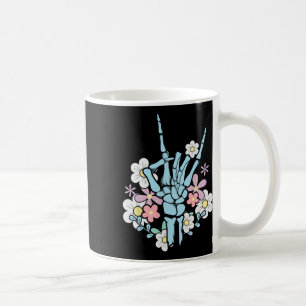 Rocker Skeleton Cap Skater Cool Halloween Punk Roc Kaffeetasse