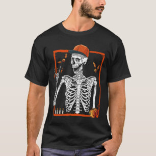 Rocker Skeleton Hand Rock on Costume Fun Halloween T-Shirt