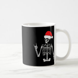 Rocker Skeleton Hand Rock on Costume Fun Weihnacht Kaffeetasse