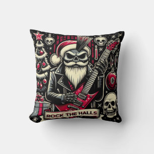Rocker-Vater-Weihnachten  Kissen