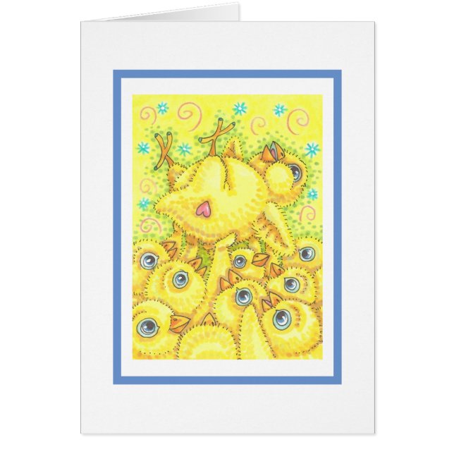 ROCKERSCHICK, SPRING MOSH PIT NOTE GREETKARTE (Vorne)