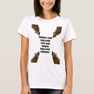 Rockerwolf Halloween-Shirt T-Shirt