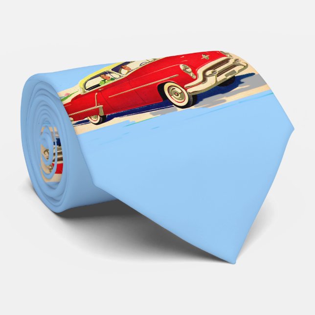 Rocket 1953 88 Oldsmobile Krawatte (Gerollt)