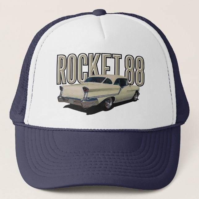 Rocket 88 truckerkappe (Vorderseite)