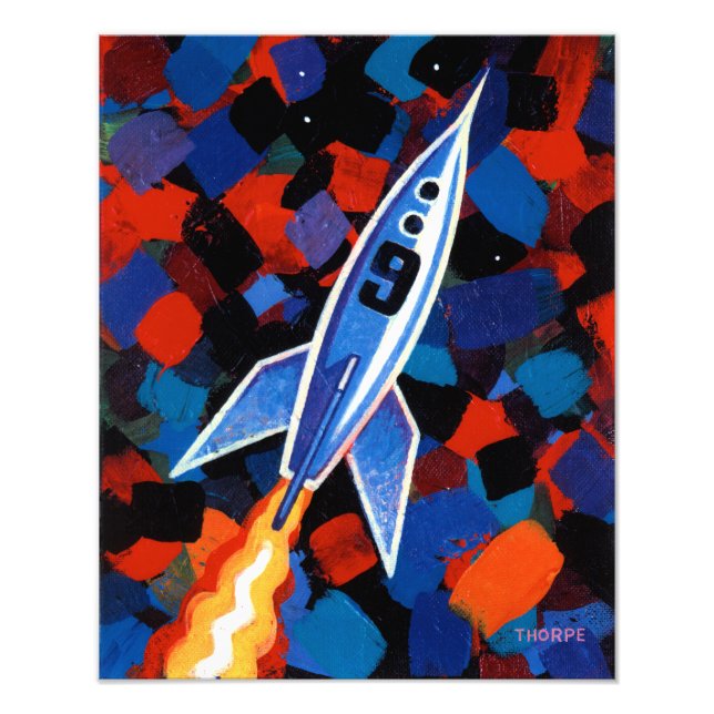 Rocket #9 fotodruck (Vorne)