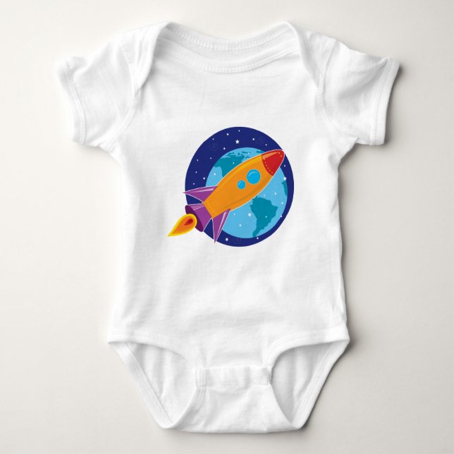 Rocket Baby Strampler (Vorderseite)