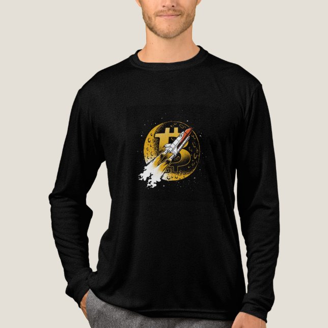 Rocket Black T - Shirt (Vorderseite)