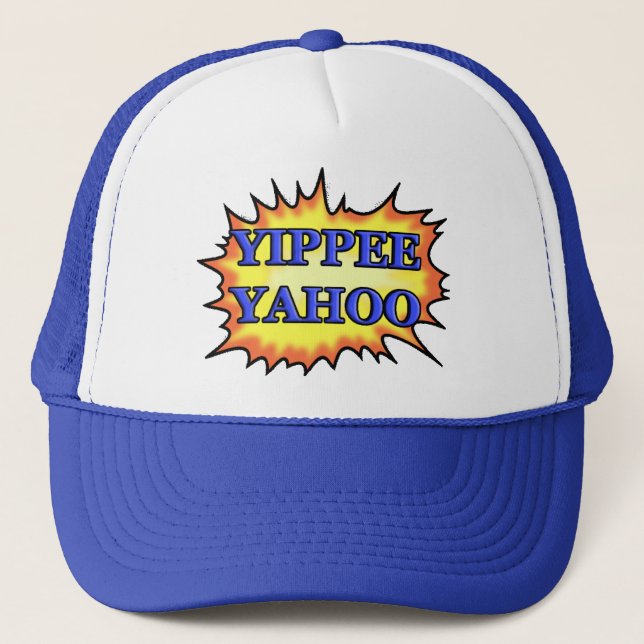Rocket Blast Gaming Hat (Yippee Yahoo) Truckerkappe (Vorderseite)